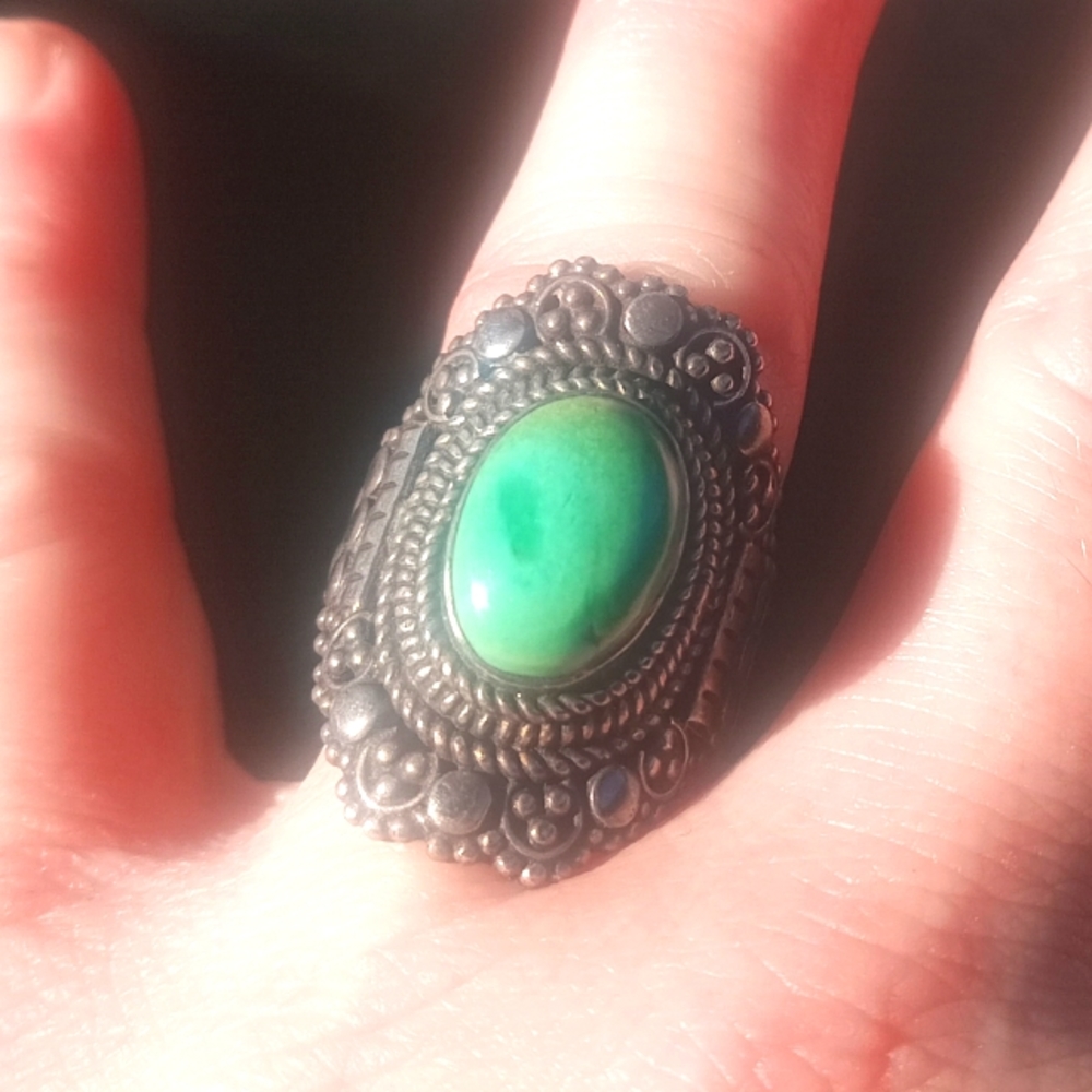 Statement Ring stamped 925 silver